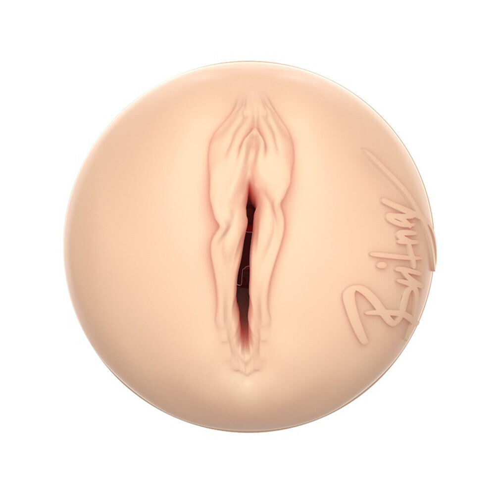 Kiiroo Britney Amber Feelstar stroker, flesh-toned and ready for intense, hands-free pleasure.