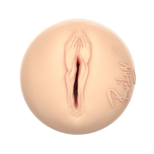 Kiiroo Britney Amber Feelstar stroker, flesh-toned and ready for intense, hands-free pleasure.
