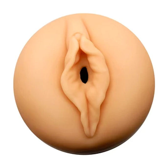 Autoblow 2 Plus Vagina Sleeve B: close-up showing textured interior and smooth exterior.
