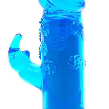 Seven Creations mini rabbit vibe vibrator in a smooth, tactile material for intimate moments.