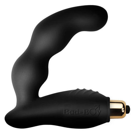 Rocks Off Bad Boy prostate massager in black, with seven speeds for ultimate pleasure.