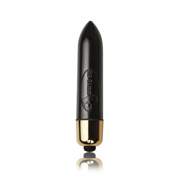 Black petite sensations butt plug with bubble textured design, a discreet pleasure toy.