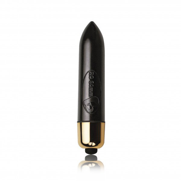Small black vibrating buttplug from Rocks Off, a petite pleasure for sensitive exploration.