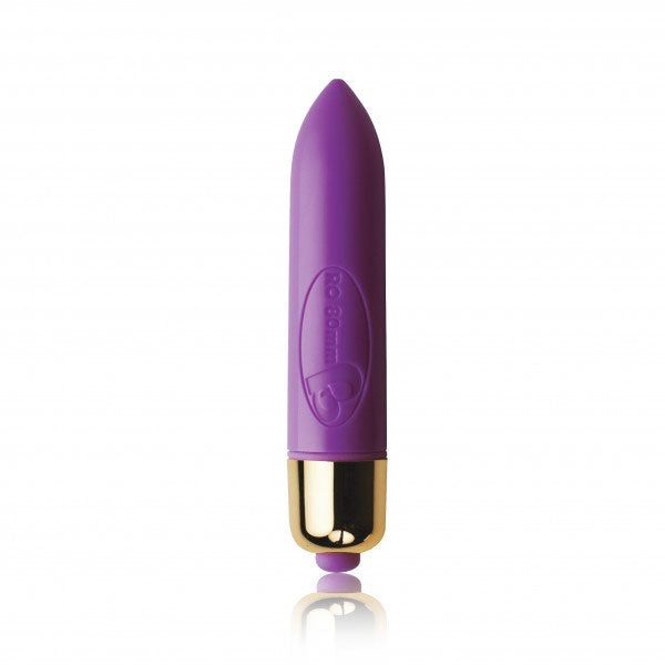 Petite purple silicone butt plug from Rocks Off, a discreet and pleasurable sensation.