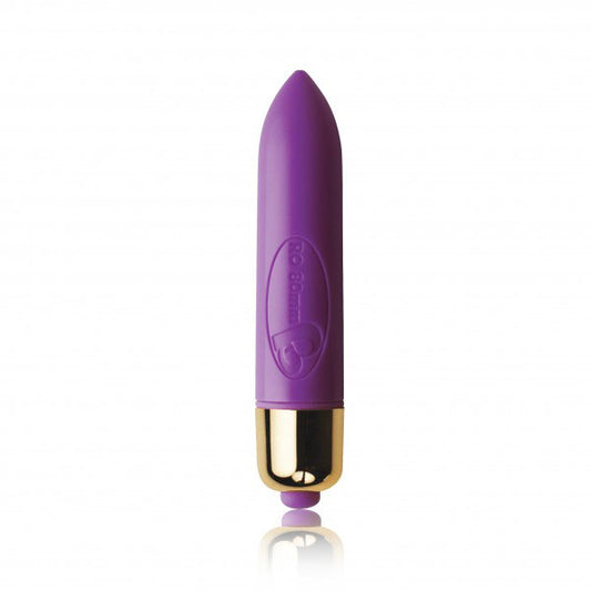 Petite purple silicone butt plug from Rocks Off, a discreet and pleasurable sensation.