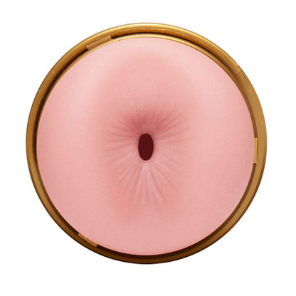 Fleshlight quickshot lady and butt stamina trainer, pink and clear silicone for men.
