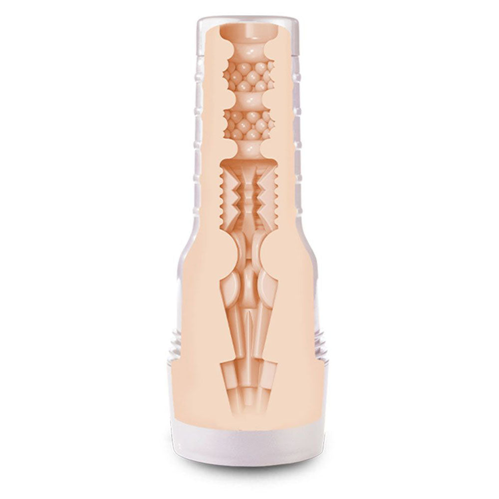 Maitland Ward Fleshlight Girls masturbator in a realistic flesh tone, ready for pleasure.