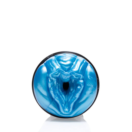Fleshlight Freaks Alien complete set; textured, translucent pleasure toy for intimate male enjoyment.