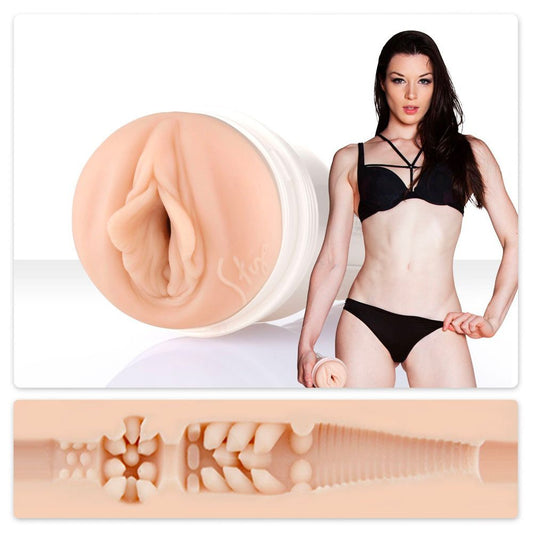 Stoya Destroya Fleshlight Girls masturbator for intimate pleasure, realistic texture and design.