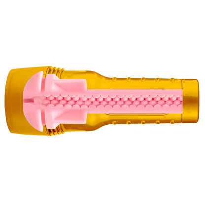 Fleshlight stu pink stamina training unit for men, made from realistic material.