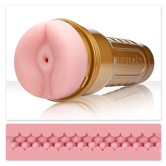 Fleshlight stamina training unit butt masturbator, flesh-toned soft material for male pleasure