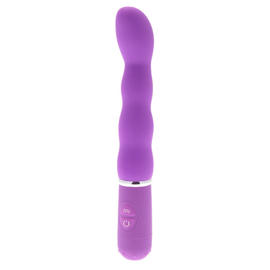 Purple G-spot vibrator with a smooth, ergonomic design, perfect for exploring pleasure points.