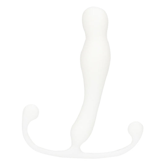 Aneros eupho trident prostate massager, smooth finish in a silver-grey colour, for pleasure.