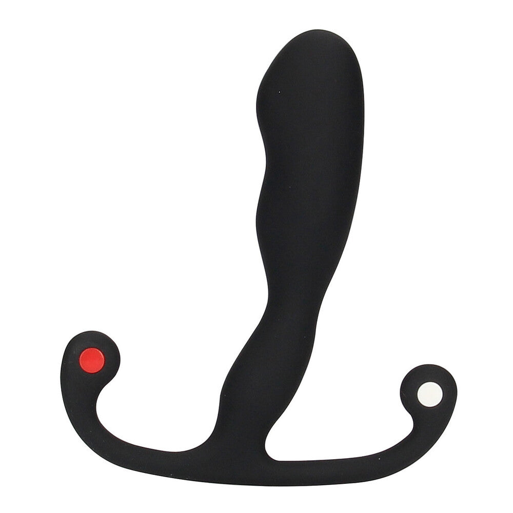 Aneros Helix SYN Trident series prostate massager, a purple flexible silicone stimulator.