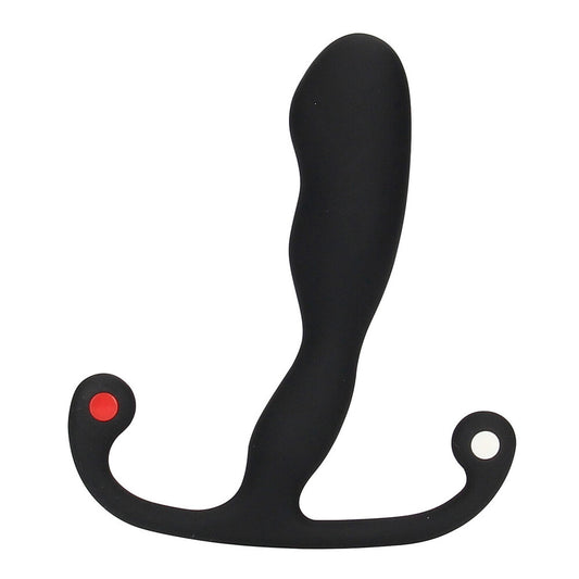 Aneros Helix SYN Trident series prostate massager, a purple flexible silicone stimulator.