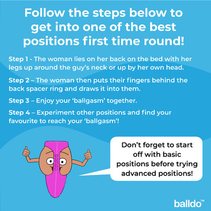 Purple balldo penis sleeve, a textured sex toy with multiple ball features.