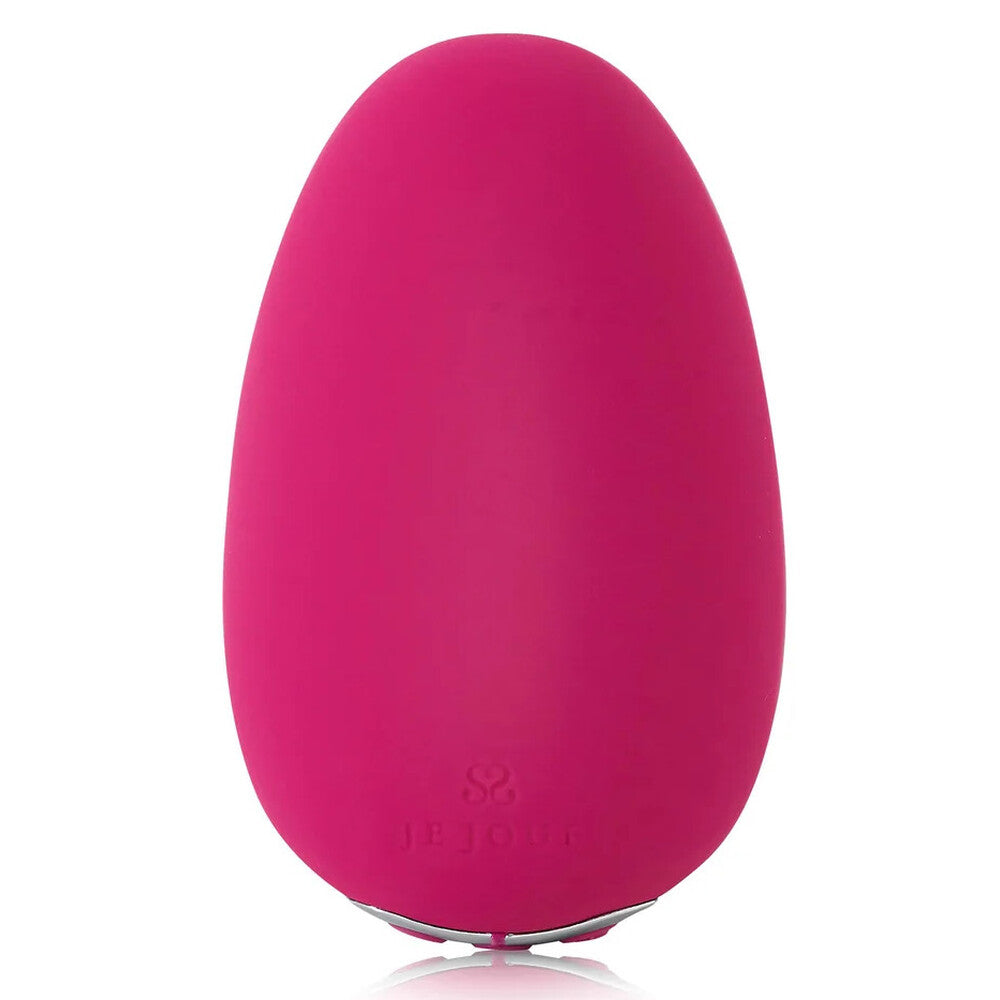 Fuchsia Je Joue Mimi vibrator, a soft silicone clitoral stimulator for delightful pleasure.