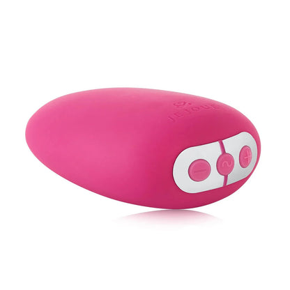 Fuchsia Je Joue Mimi vibrator, a soft-touch clitoral stimulator for pleasure and exploration.