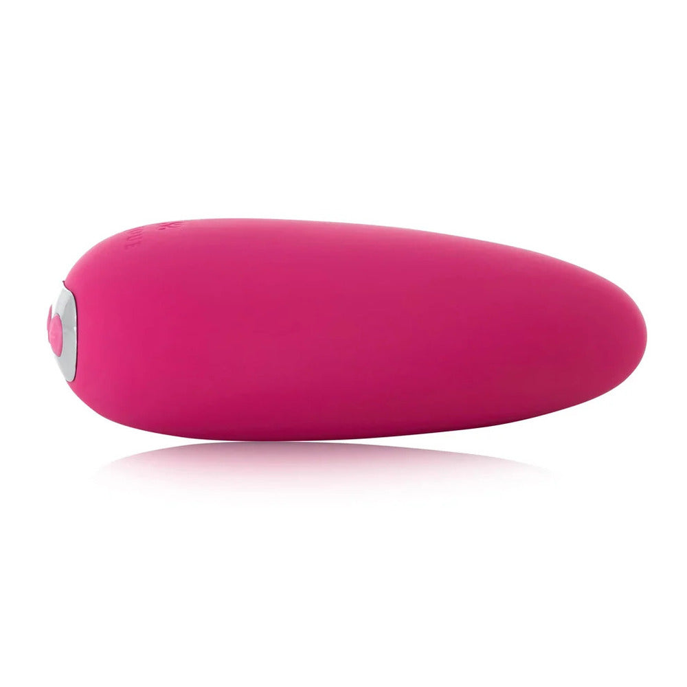 A fuchsia-coloured Je Joue Mimi vibrator, designed for clitoral stimulation, with a smooth finish.