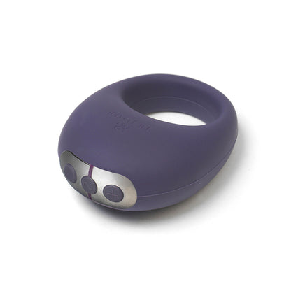 Purple je joue mio rechargeable love ring vibrator, a pleasure product for intimate use.