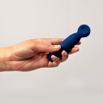 Navy blue Vita bullet vibrator by Je Joue, a small and discreet personal massager.