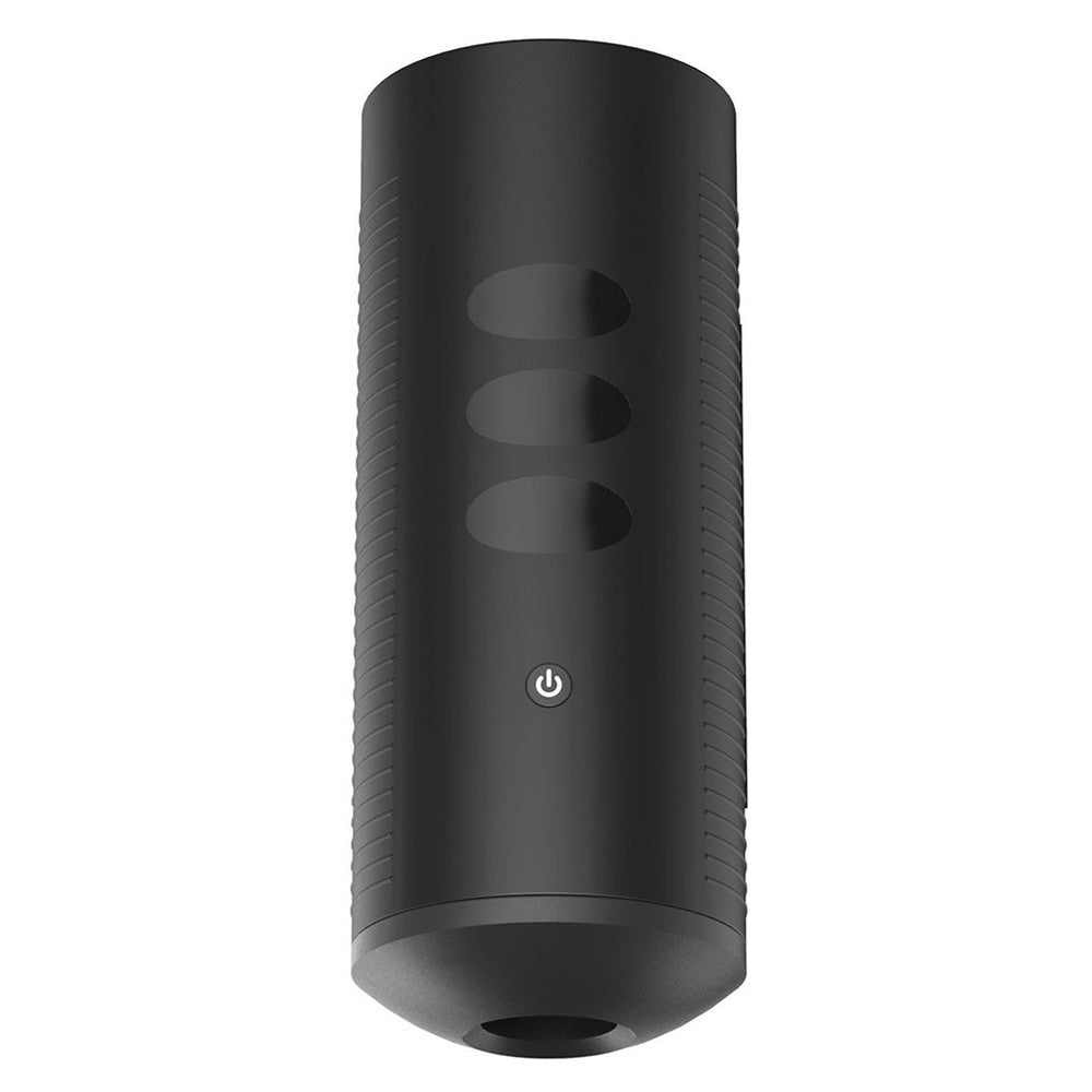 Kiiroo Titan stroker, a textured interactive vibrating masturbator for a stimulating experience.