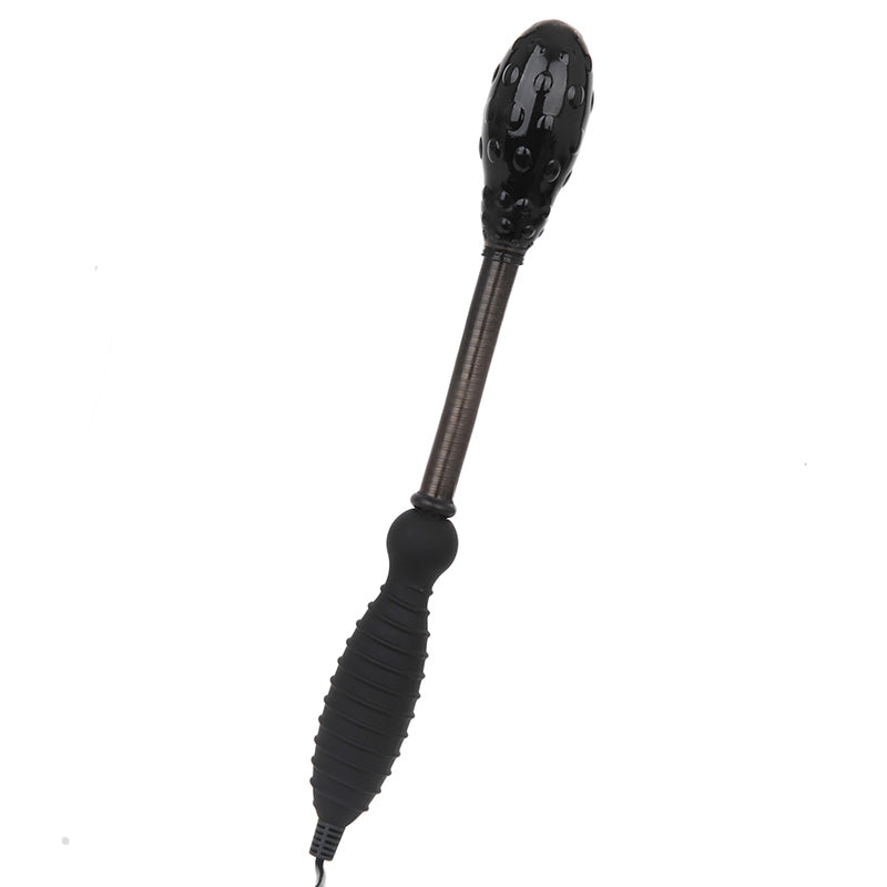 R1 Rends Series Predator Wand, a sleek, dark gaming peripheral with ergonomic grip detail.