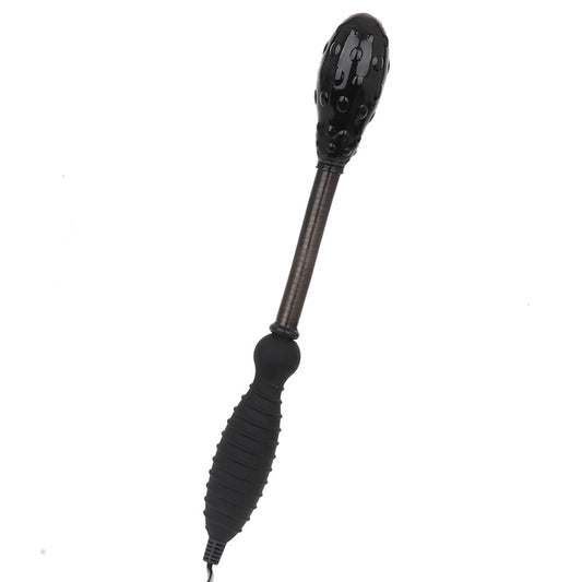 R1 Rends Series Predator Wand, a sleek, dark gaming peripheral with ergonomic grip detail.