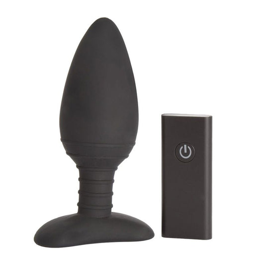 Nexus Ace large vibrating butt plug, rechargeable and made from smooth, body-safe silicone.