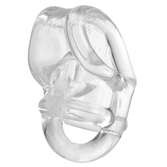 Clear, super stretchy erection enhancer cock ring, a love ring for enhancing pleasure.