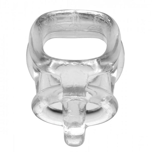 Clear, super stretchy Annex cock ring, designed to enhance erections and pleasure.