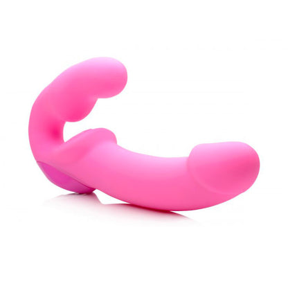 The XR Brands Strap U Urge strapless strap-on, a rechargeable vibrating sex toy with remote.