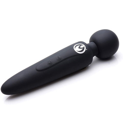 Master Series thunderstick: a premium, ultra-powerful silicone wand massager in dark grey.