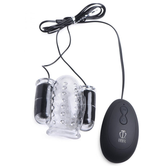 Trinity Vibes dual head vibrator in a sleek design, ideal for intimate exploration.