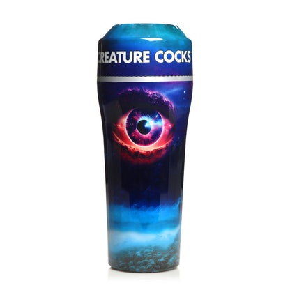 Wormhole alien masturbator by xr brands, a textured flesh-coloured sex toy for solo pleasure.