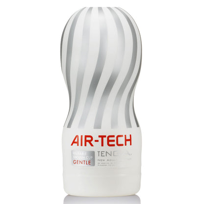 Tenga air tech reusable vacuum cup masturbator, a gentle and skin-toned pleasure aid.