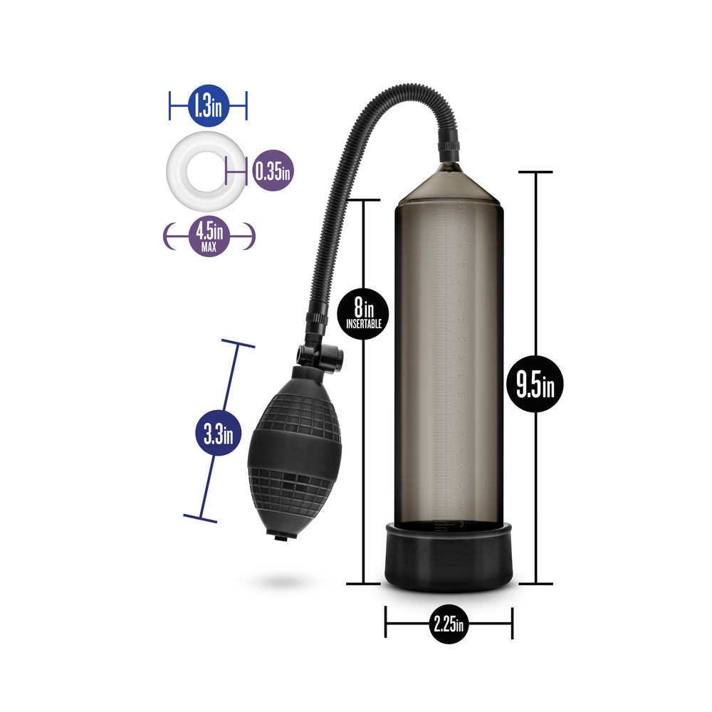 blush novelties performance vx101 male enhancement pump for achieving enhanced penile size