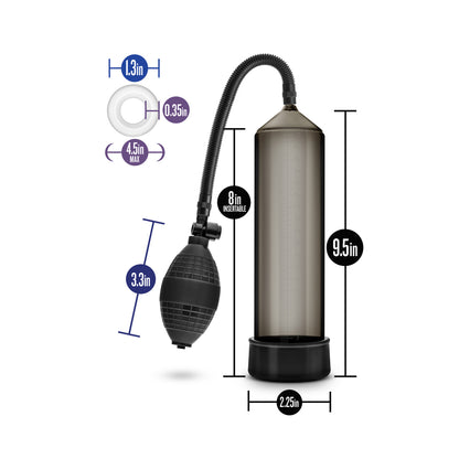 blush novelties performance vx101 male enhancement pump for achieving enhanced penile size