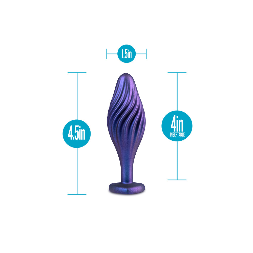 Matrix swirling bling butt plug from blush novelties, a sparkly anal toy.