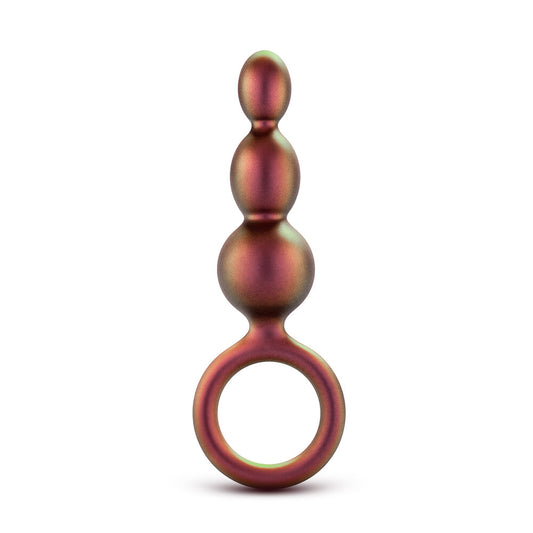 The blush novelties matrix beaded loop butt plug for anal play and pleasure