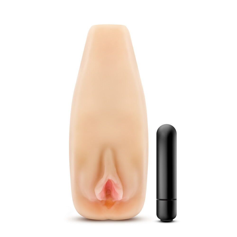 blush novelties natasha masturbator, soft and wet texture with self lubricating feature