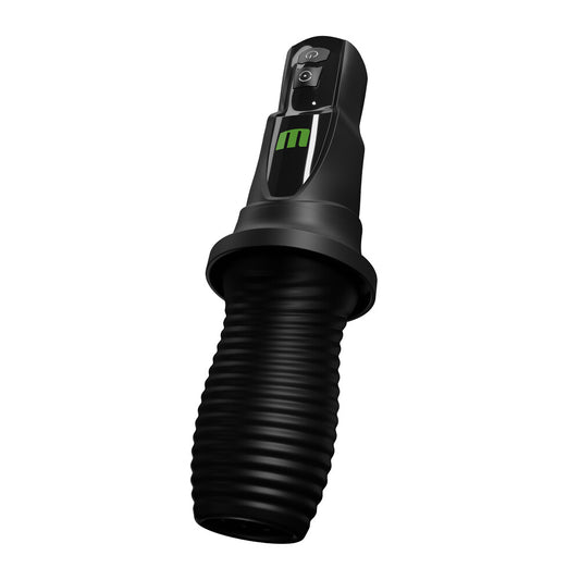 Blush Novelties 3rd Base masturbator: vibrating rotating pleasure sleeve for him, flesh-toned.