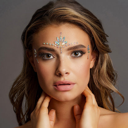 Shots Toys' Le Desir eye bling sticker, opal-effect body jewellery for dazzling eye contact.