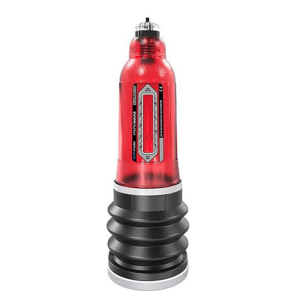 Bathmate hydromax 5 red penis pump, a device for penis enhancement and development.