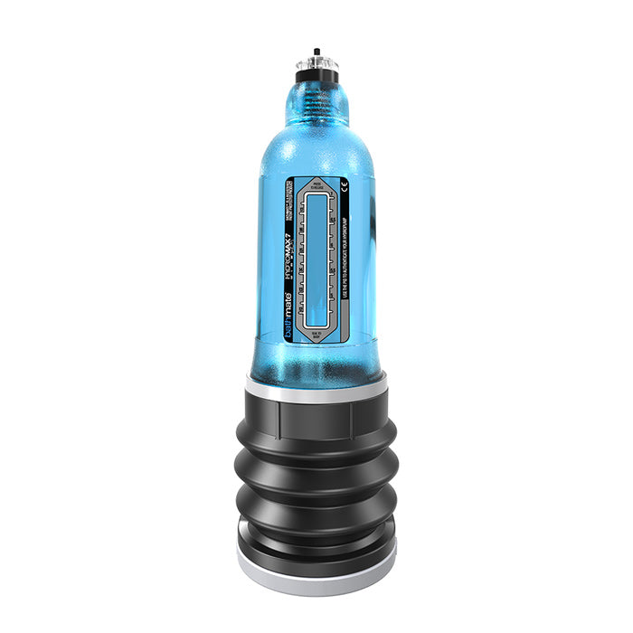 bathmate hydromax 7 wideboy penis pump in aqua blue, a developer for male enhancement