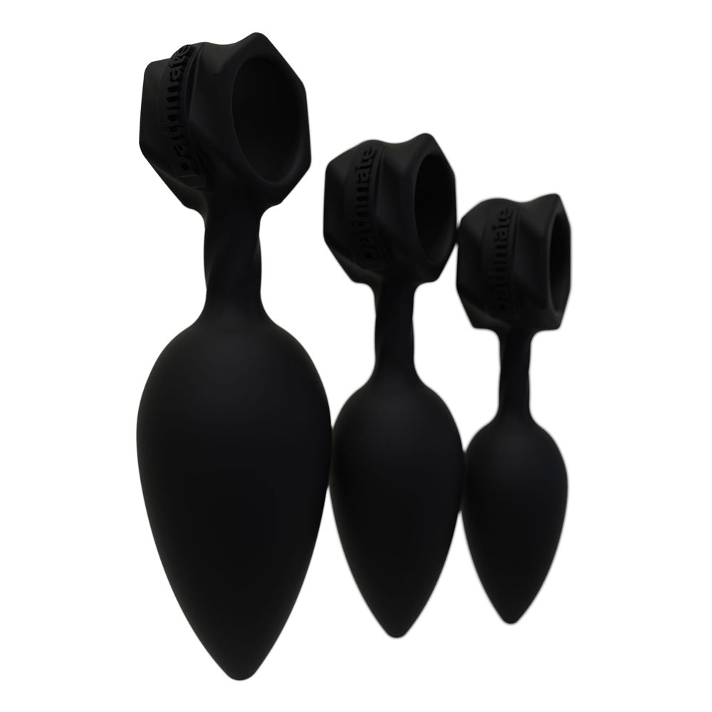 Vibrating anal training plug from Bathmate, smooth silicone finish, designed for comfortable use.
