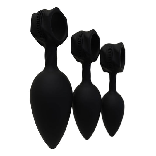 Vibrating anal training plug from Bathmate, smooth silicone finish, designed for comfortable use.