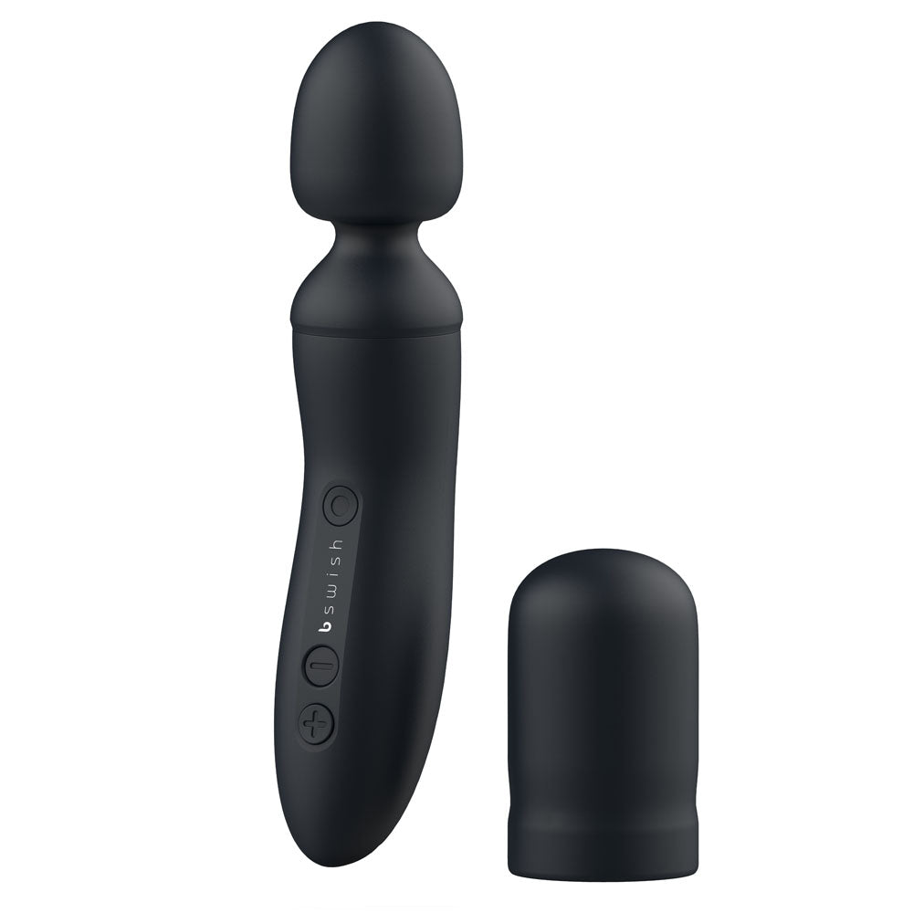 A sleek, premium wand vibrator from bswish, perfect for targeted massage and pleasure.