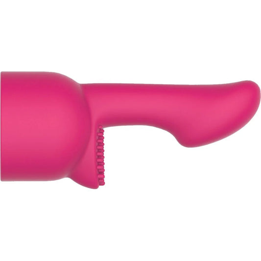 Bodywand large ultra g touch wand attachment, a dusky pink silicone head for pleasure.