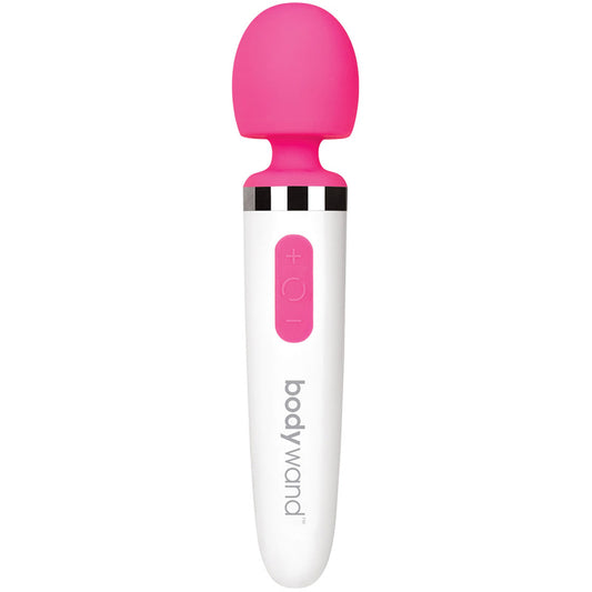 Aqua mini rechargeable silicone massager wand, a waterproof pleasure toy for personal use.
